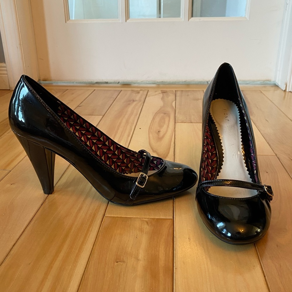 FIONI | black Heel 8.5